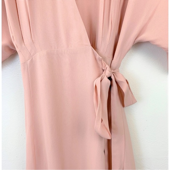 Reformation Winslow Dress Color: Blush - Picture 8 of 12